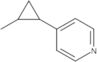 4-(2-Methylcyclopropyl)pyridine