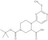 1-(1,1-Dimethylethyl) 4-[2-(methylthio)-4-pyrimidinyl]-1,3-piperazinedicarboxylate