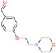4-(2-morpholin-4-ylethoxy)benzaldehyde