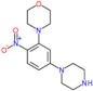 4-(2-nitro-5-piperazin-1-ylphenyl)morpholine