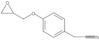 4-(2-Oxiranylmethoxy)benzeneacetonitrile