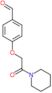 4-[2-oxo-2-(piperidin-1-yl)ethoxy]benzaldehyde