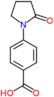 4-(2-oxopyrrolidin-1-yl)benzoic acid