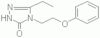 5-Ethyl-2,4-dihydro-4-(2-phenoxyethyl)-3H-1,2,4-triazol-3-one