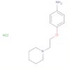 Benzenamine, 4-[2-(1-piperidinyl)ethoxy]-, monohydrochloride