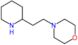 4-(2-piperidin-2-ylethyl)morpholine