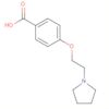 Benzoic acid, 4-[2-(1-pyrrolidinyl)ethoxy]-