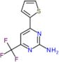 4-(thiophen-2-yl)-6-(trifluoromethyl)pyrimidin-2-amine