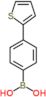 [4-(thiophen-2-yl)phenyl]boronic acid