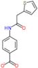 4-[(thiophen-2-ylacetyl)amino]benzoate