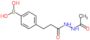 [4-[3-(N'-acetylhydrazino)-3-oxo-propyl]phenyl]boronic acid