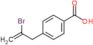 4-(2-bromoprop-2-enyl)benzoic acid