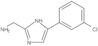 5-(3-Chlorophenyl)-1H-imidazole-2-methanamine