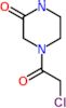 4-(chloroacetyl)piperazin-2-one