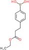 [4-(3-ethoxy-3-oxopropyl)phenyl]boronic acid