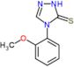 4-(2-methoxyphenyl)-2,4-dihydro-3H-1,2,4-triazole-3-thione