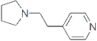 4-(2-tetrahydro-1H-pyrrol-1-ylethyl)pyridine