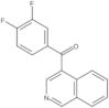 (3,4-Difluorophenyl)-4-isoquinolinylmethanone