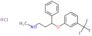 N-methyl-3-phenyl-3-[3-(trifluoromethyl)phenoxy]propan-1-amine hydrochloride