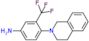 4-(3,4-dihydro-1H-isoquinolin-2-yl)-3-(trifluoromethyl)aniline