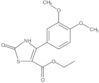 Ethyl 4-(3,4-dimethoxyphenyl)-2,3-dihydro-2-oxo-5-thiazolecarboxylate