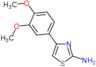 4-(3,4-dimethoxyphenyl)-1,3-thiazol-2-amine