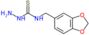 N-(1,3-benzodioxol-5-ylmethyl)hydrazinecarbothioamide