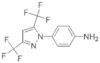 4-(3,5-bis(trifluoromethyl)-1H-pyrazol-1-yl)-phenylamine
