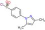 4-(3,5-dimethylpyrazol-1-yl)benzenesulfonyl chloride