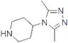 4-(3,5-Dimethyl-4H-1,2,4-triazol-4-yl)piperidine