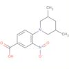 Benzoic acid, 4-(3,5-dimethyl-1-piperidinyl)-3-nitro-