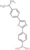 (4-{5-[4-(dimethylamino)phenyl]-1,3-oxazol-2-yl}phenyl)boronic acid