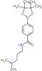 N-[3-(dimethylamino)propyl]-4-(4,4,5,5-tetramethyl-1,3,2-dioxaborolan-2-yl)benzamide