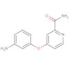 2-Pyridinecarboxamide, 4-(3-aminophenoxy)-