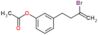 [3-(3-bromobut-3-enyl)phenyl] acetate