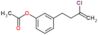 [3-(3-chlorobut-3-enyl)phenyl] acetate