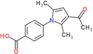 4-(3-acetyl-2,5-dimethyl-1H-pyrrol-1-yl)benzoic acid