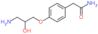 2-[4-(3-amino-2-hydroxy-propoxy)phenyl]acetamide