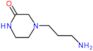 4-(3-aminopropyl)piperazin-2-one