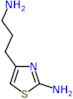 2-Amino-4-thiazolepropanamine