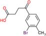 3-Bromo-4-methyl-γ-oxobenzenebutanoic acid