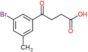 4-(3-bromo-5-methyl-phenyl)-4-oxo-butanoic acid