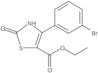 Ethyl 4-(3-bromophenyl)-2,3-dihydro-2-oxo-5-thiazolecarboxylate