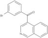 (3-Bromophenyl)-4-isoquinolinylmethanone