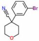 4-(3-Bromophenyl)tetrahydropyran-4-carbonitrile