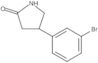 4-(3-Bromophenyl)-2-pyrrolidinone