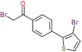 2-bromo-1-[4-(3-bromo-2-thienyl)phenyl]ethanone