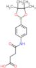 4-oxo-4-{[4-(4,4,5,5-tetramethyl-1,3,2-dioxaborolan-2-yl)phenyl]amino}butanoic acid