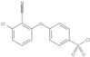 4-(3-chloro-2-cyanophenoxy)benzene-1-sulfonyl chloride