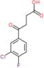 4-(3-chloro-4-fluorophenyl)-4-oxobutanoic acid